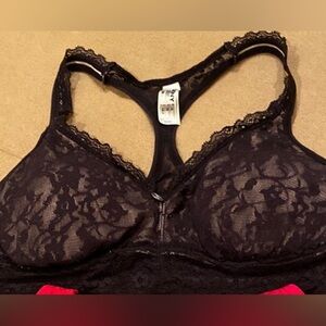 DKNY lace sports bra